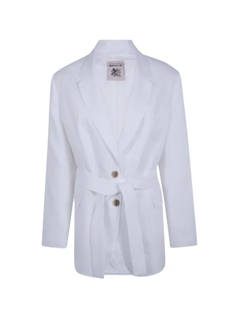 Semicouture belted blazer