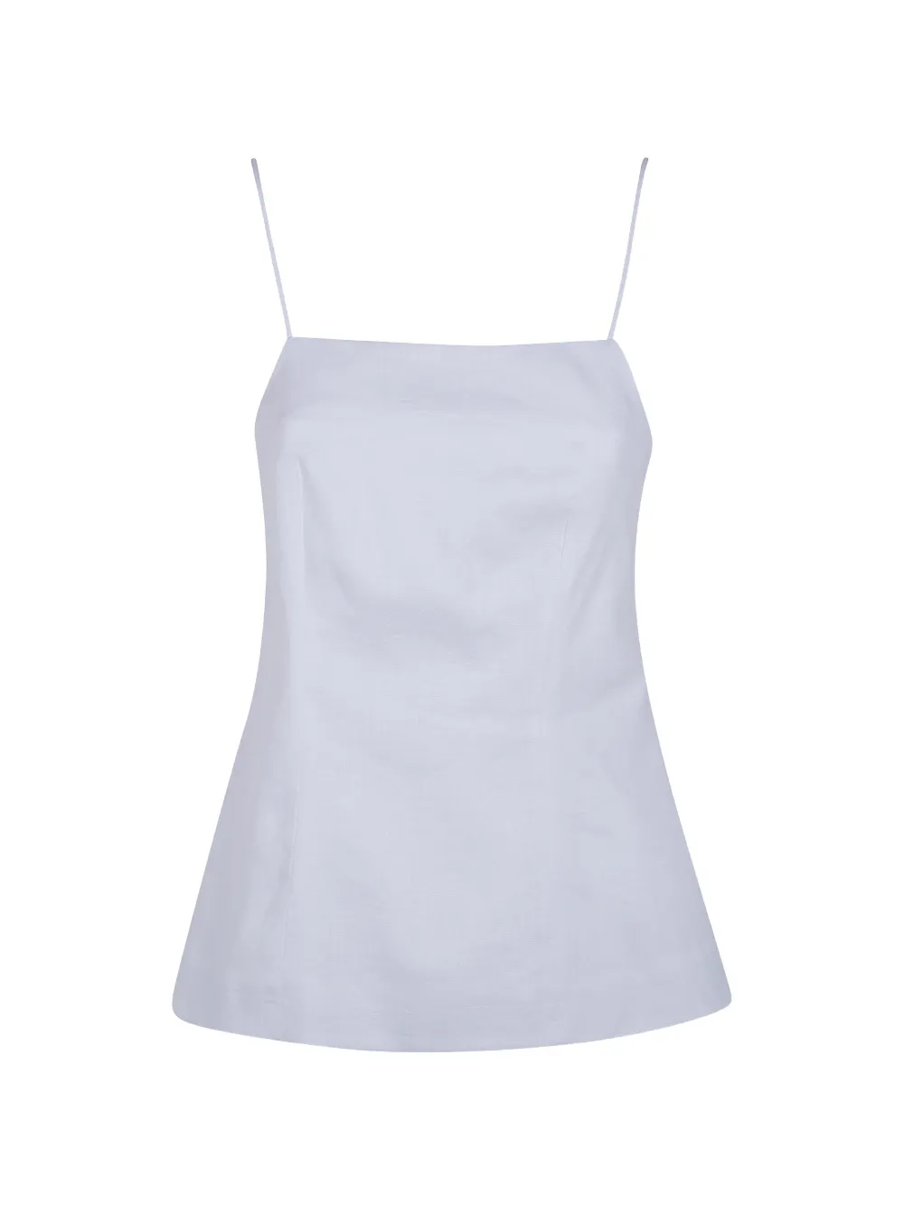 Semicouture Columbine open-back top - Bianco