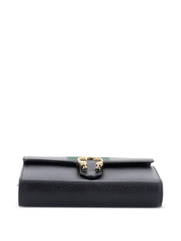 Gucci Pre-Owned ディオニュソス チェーンウォレット | ブラック 