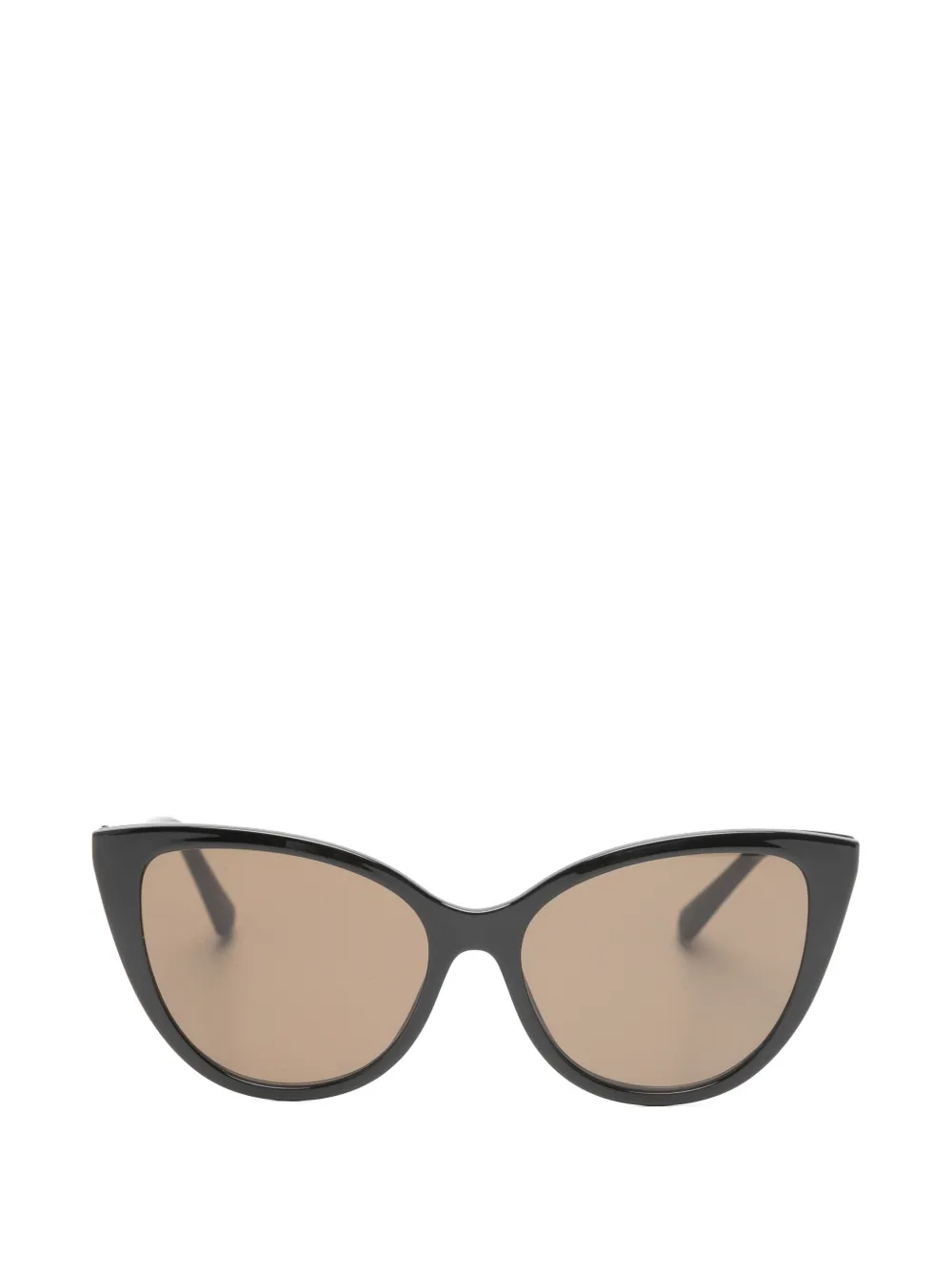 Love Moschino cat-eye clip-on glasses - Nero