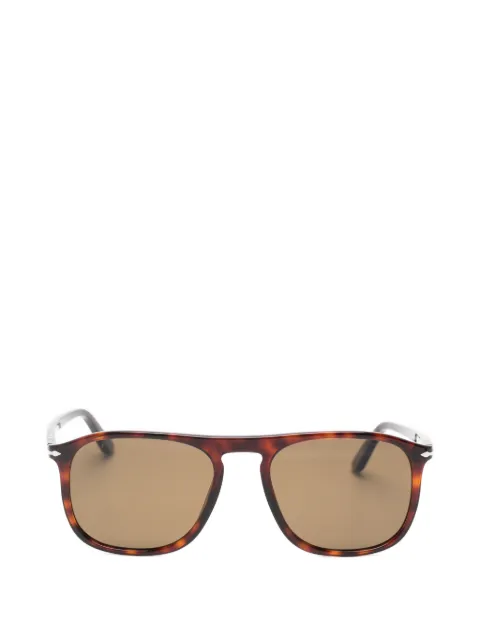 Persol tortoiseshell-effect square-frame sunglasses