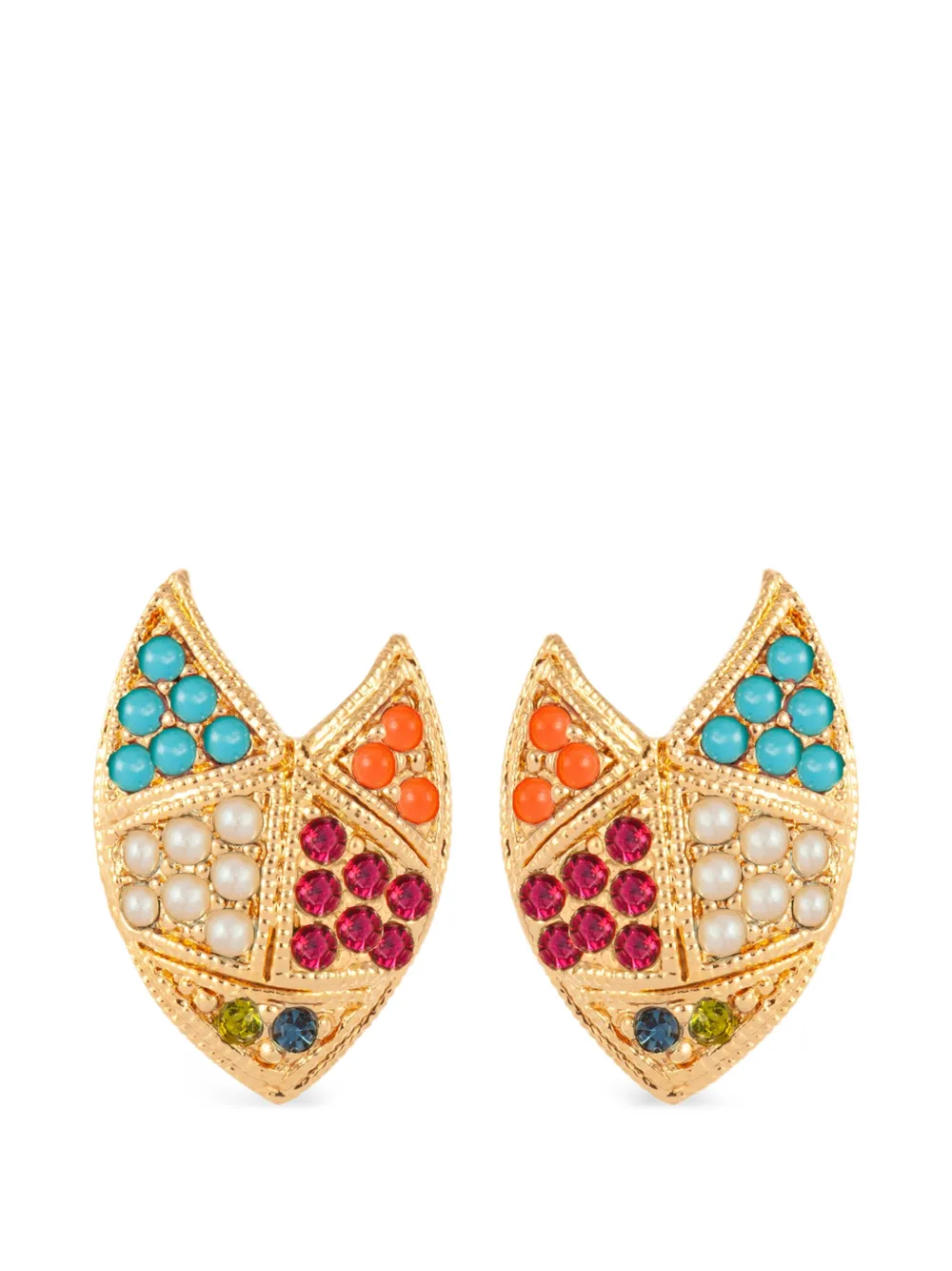 D'Orlan Vintage boucles d'oreilles à clip (1980)