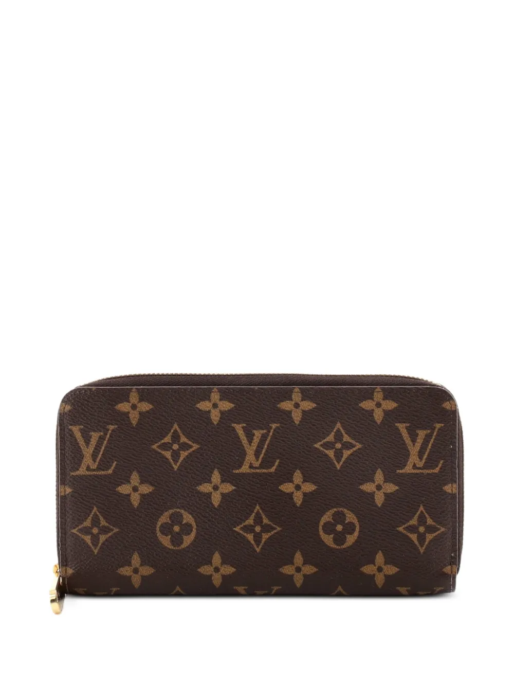 Louis Vuitton Pre-Owned Kleines Portemonnaie aus Canvas mit Monogramm und Reißverschluss - Braun