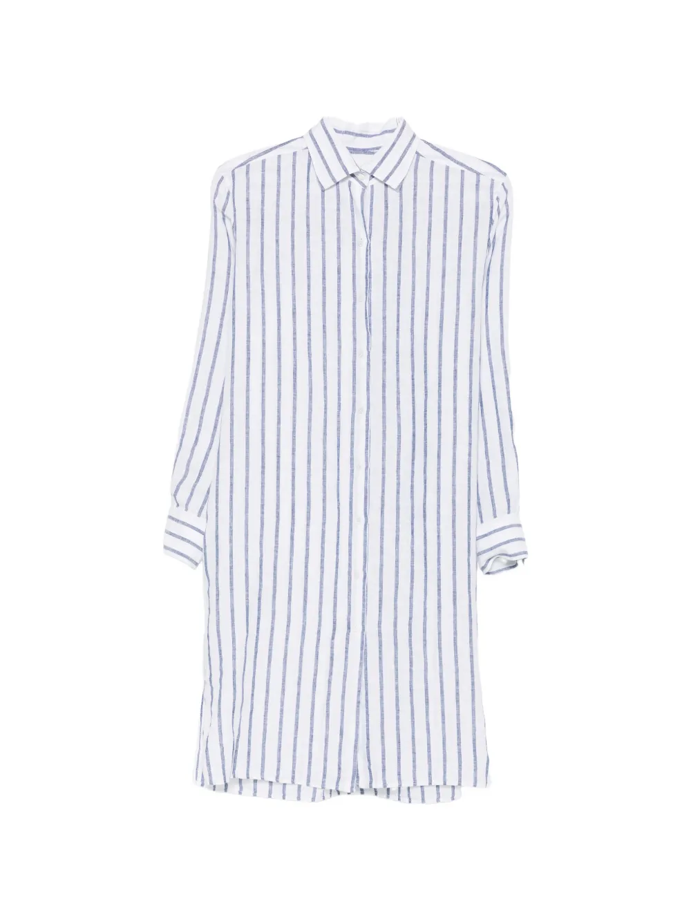 Xacus Leandra striped mini dress - Bianco