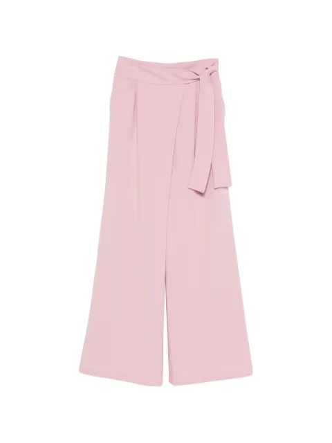 Xacus Samantha belted palazzo pants