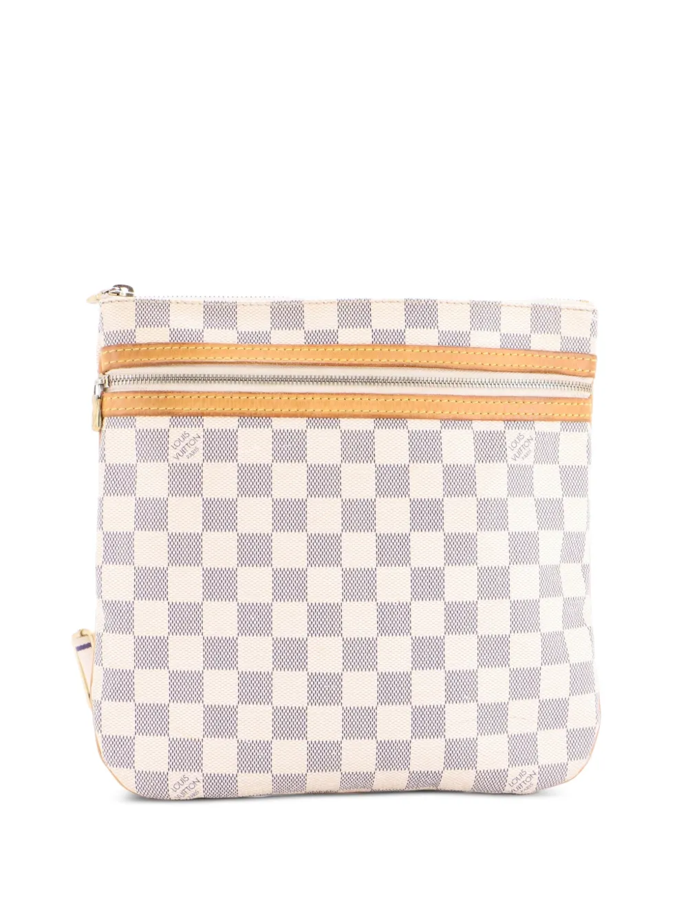 Louis Vuitton Pre-Owned Borsa a tracolla Bosphore Pochette Damier - Bianco