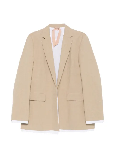 Nº21 layered-effect blazer