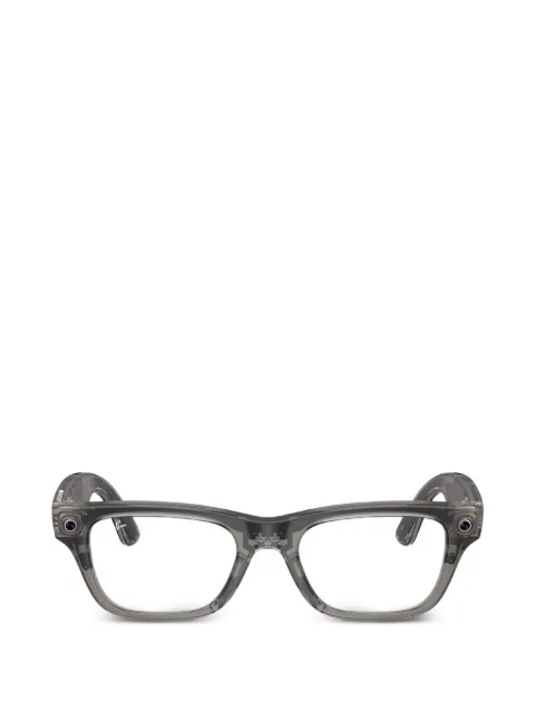 Ray-Ban transparent square-frame sunglasses