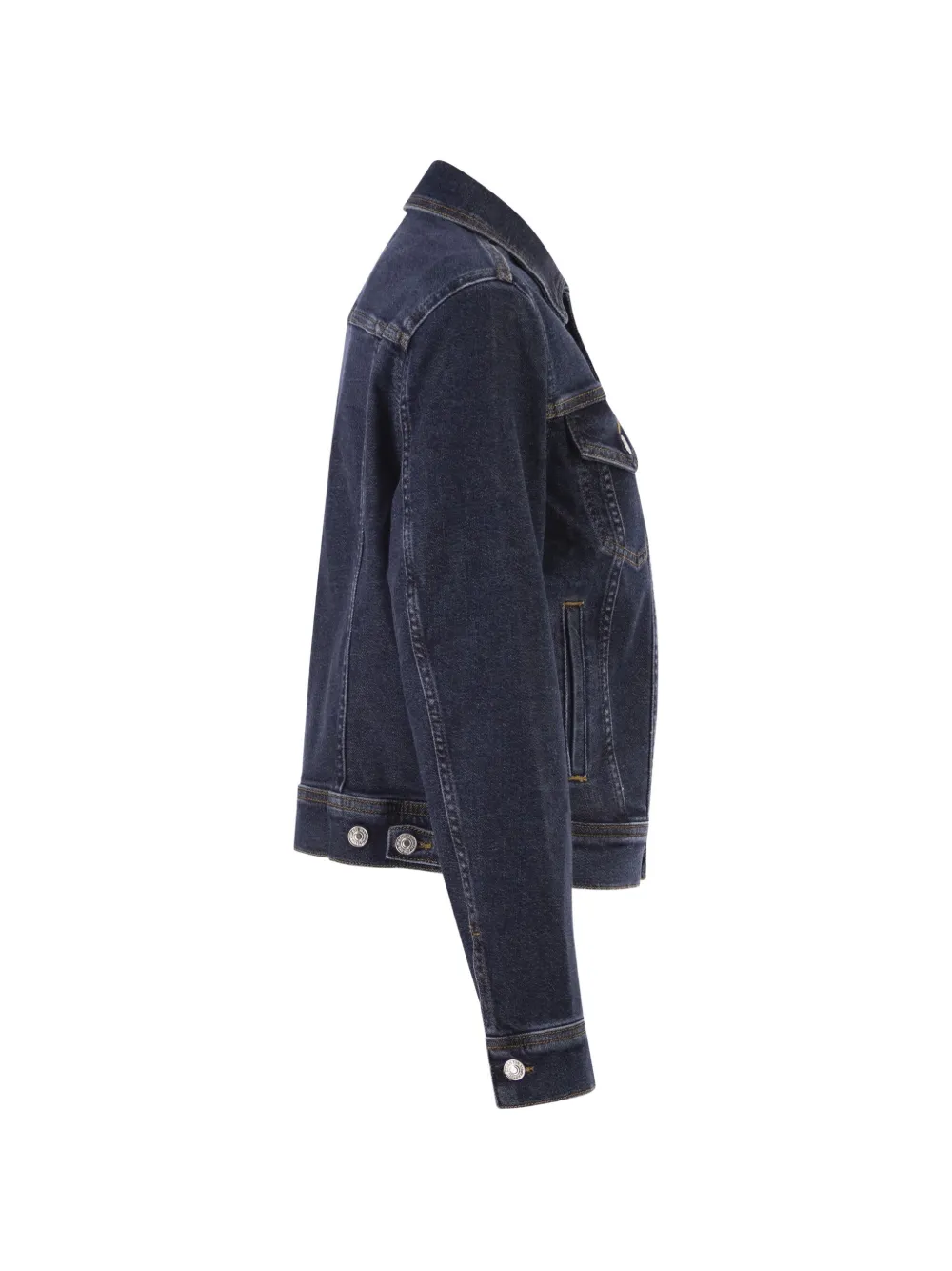 7 For All Mankind Denim jack Blauw