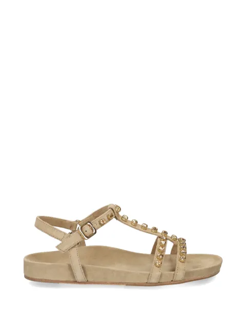 Kennel & Schmenger crystal-embellished leather sandals