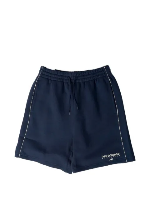 New Balance Trackside piping-detail shorts