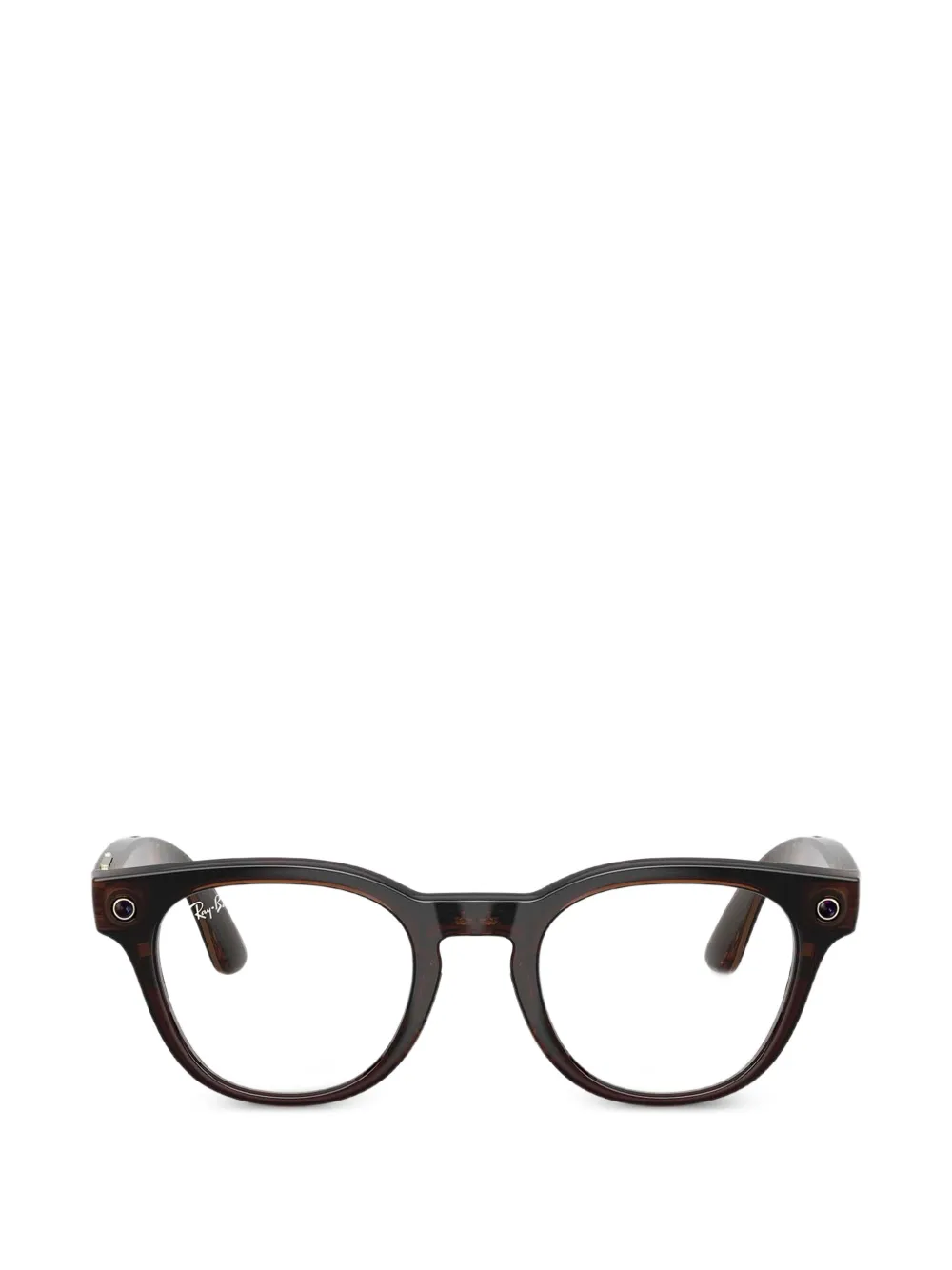 Ray-Ban Meta geometric-frame sunglasses - Marrone