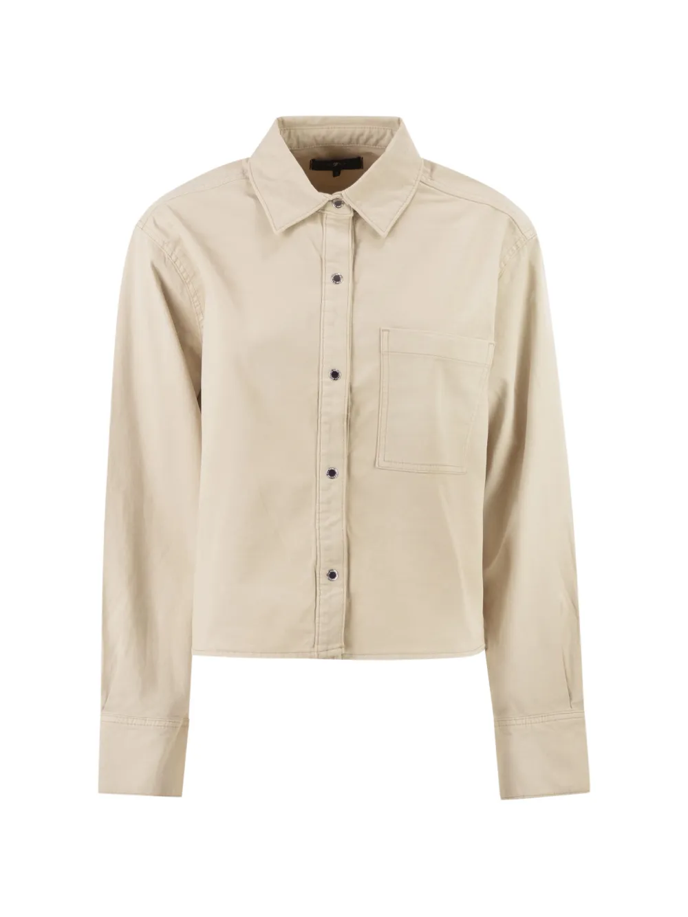 7 For All Mankind chest-pockets shirt - Toni neutri
