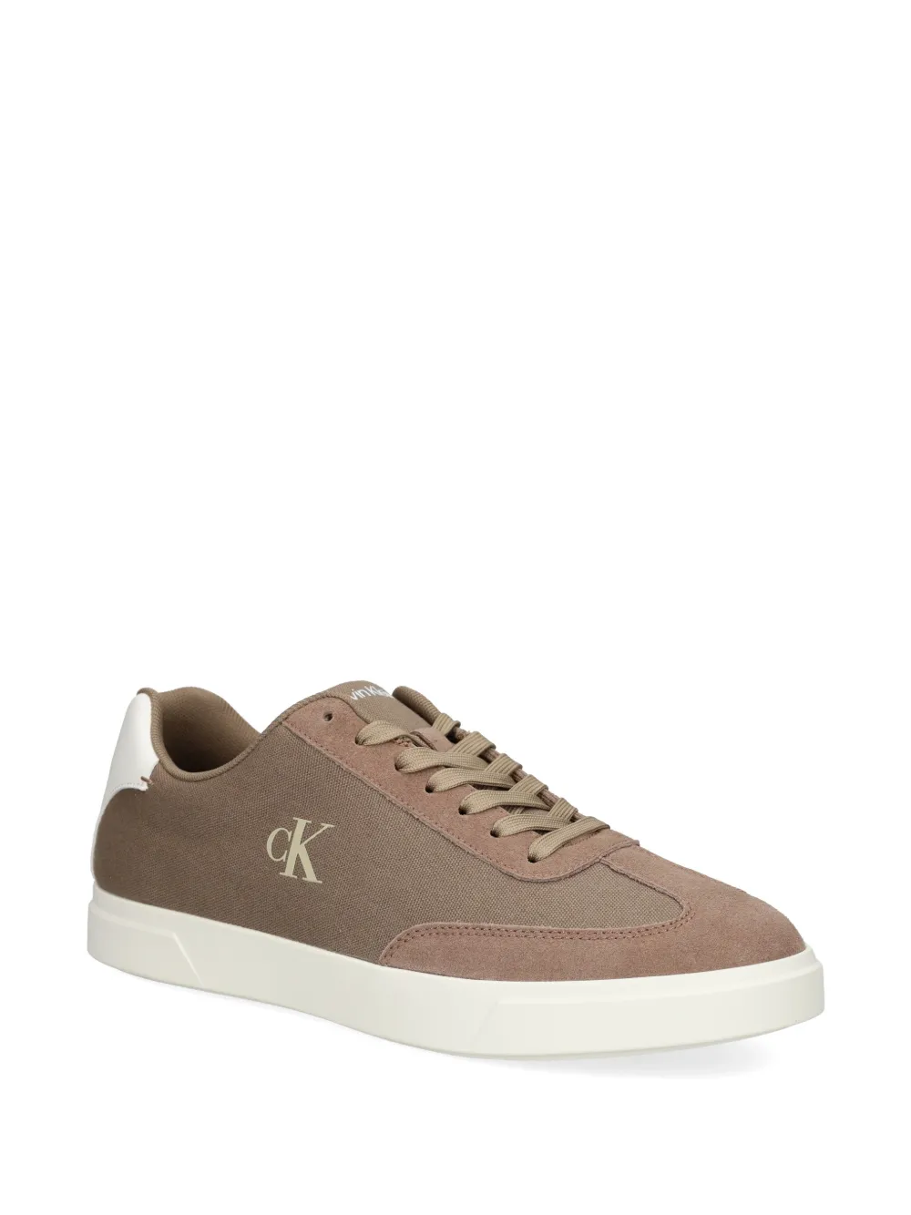 Calvin Klein Brooke logo-detail panelled sneakers Bruin