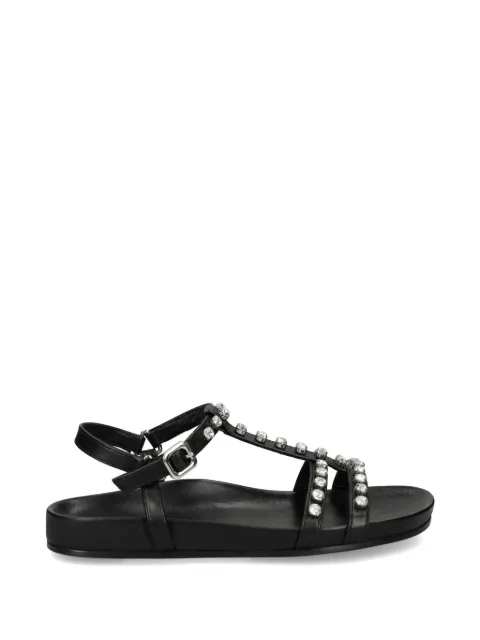 Kennel & Schmenger crystal-embellished leather sandals