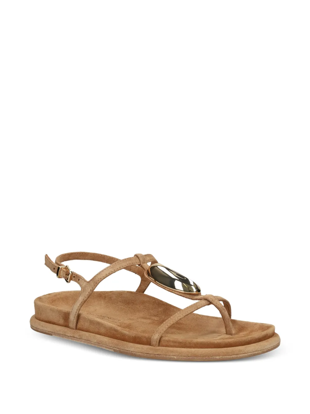 Kennel & Schmenger Aily embellished suede sandals Beige