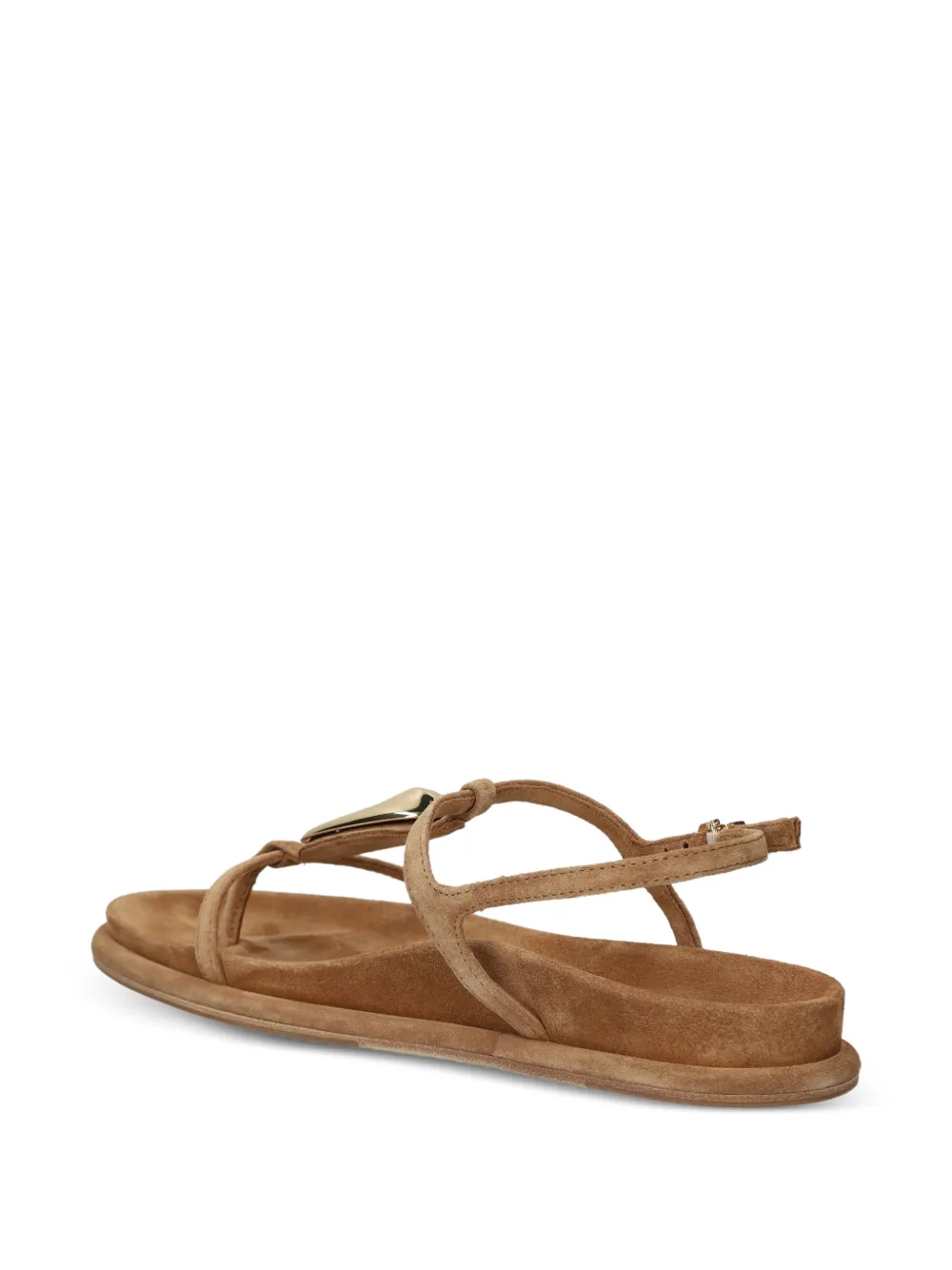 Kennel & Schmenger Aily embellished suede sandals Beige