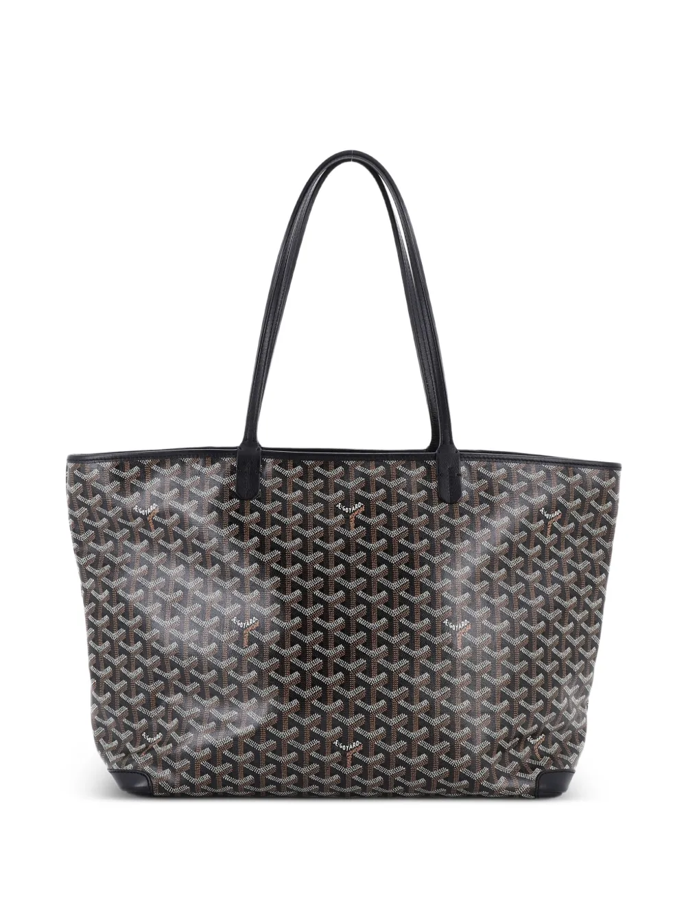 Goyard Pre-Owned MM Artois Tote Schultertasche aus beschichtetem Canvas - Schwarz