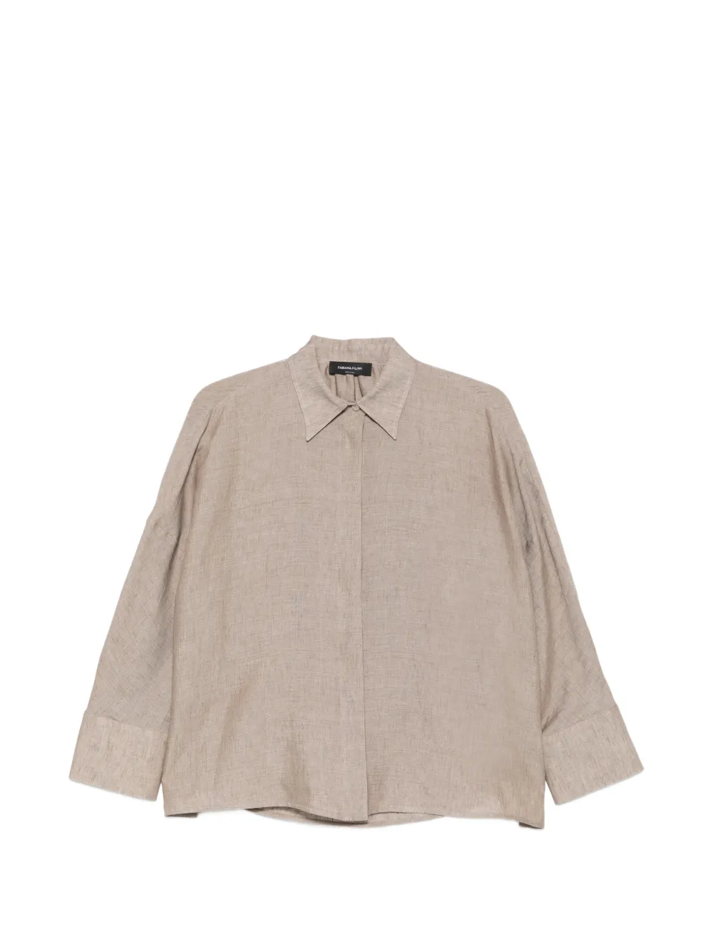 Fabiana Filippi button-fastening shirt - Neutrals