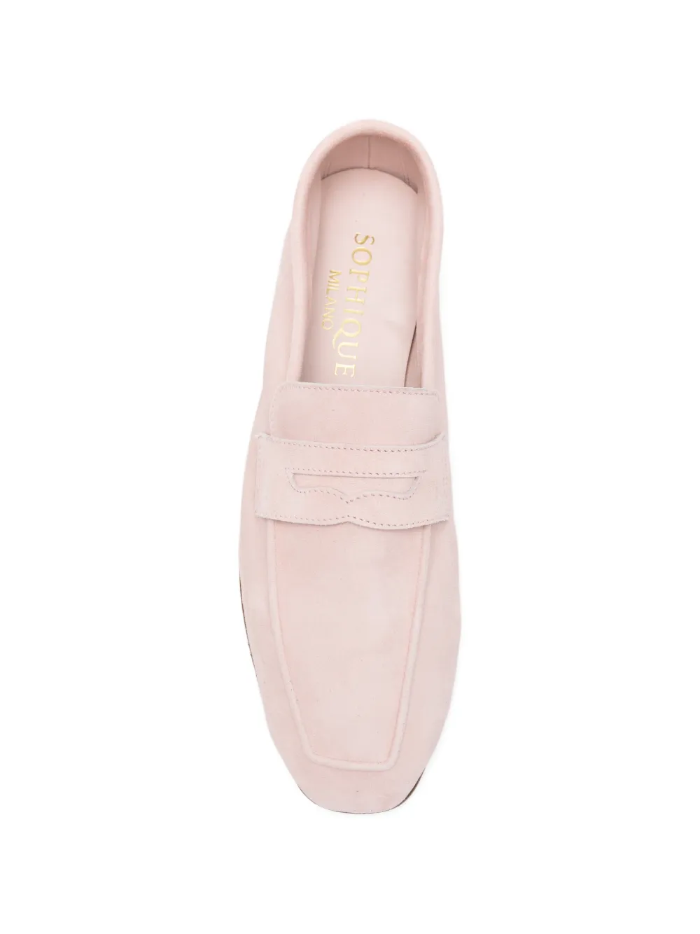 SOPHIQUE Loafers met vierkante neus Roze