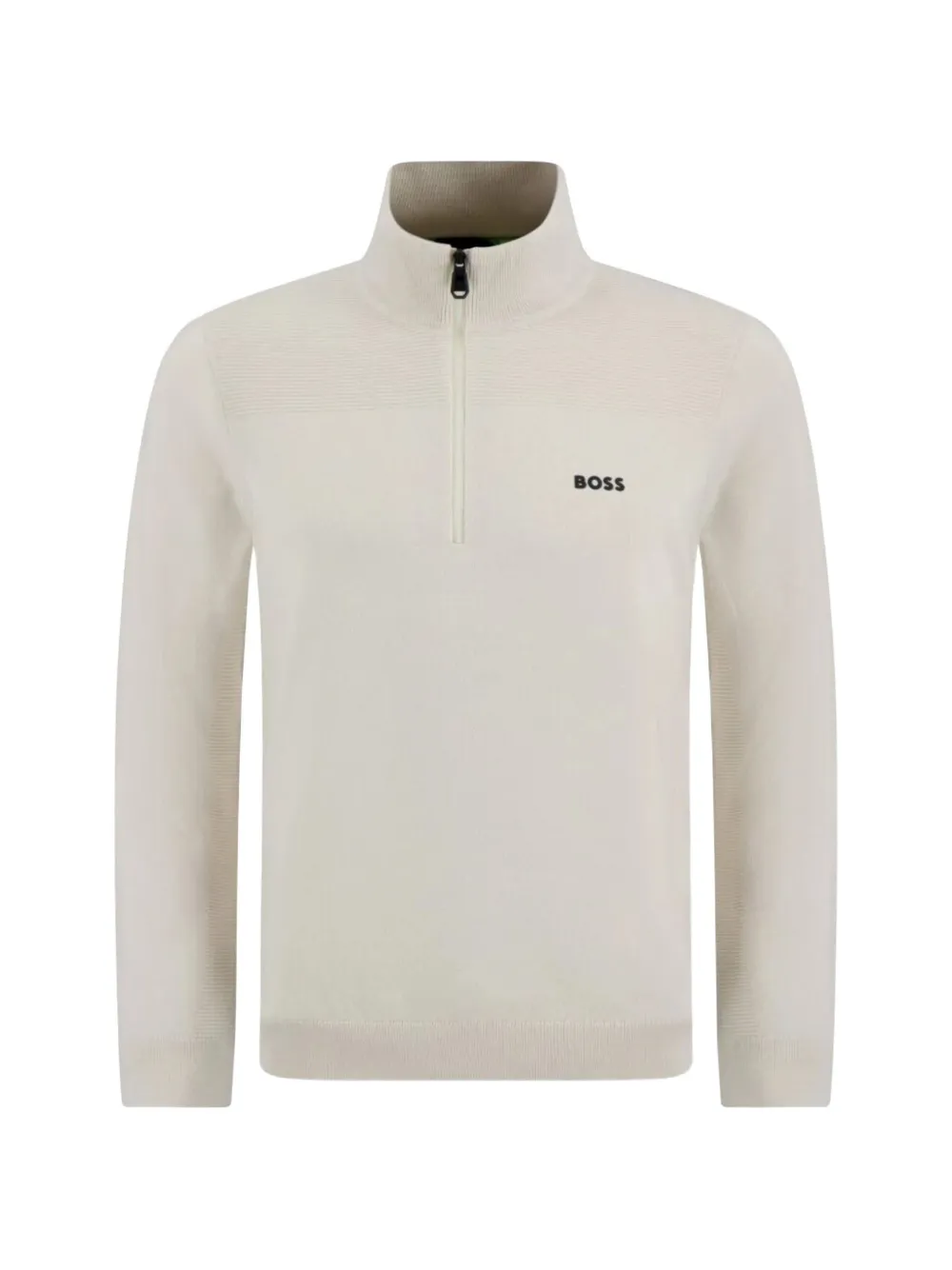 BOSS Ever-X quarter-zip sweater - Nude