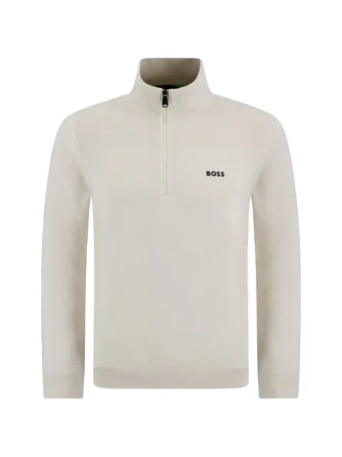 BOSS Ever-X quarter-zip sweater