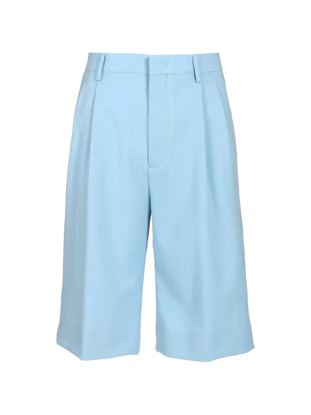 Tagliatore pleat-detail shorts - Blau