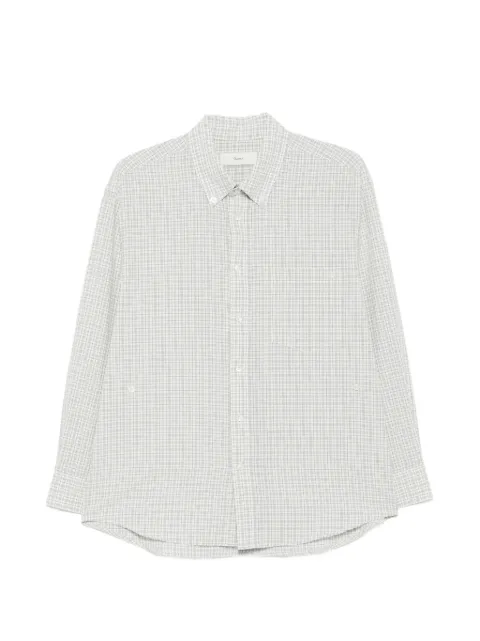 DUNST check-pattern shirt