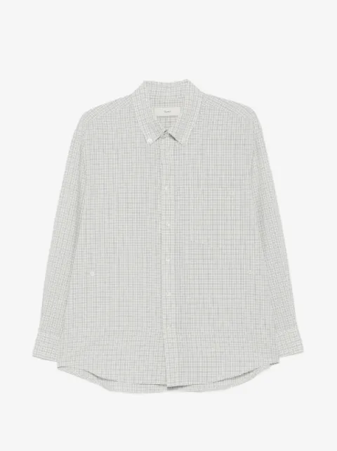DUNST check-pattern shirt