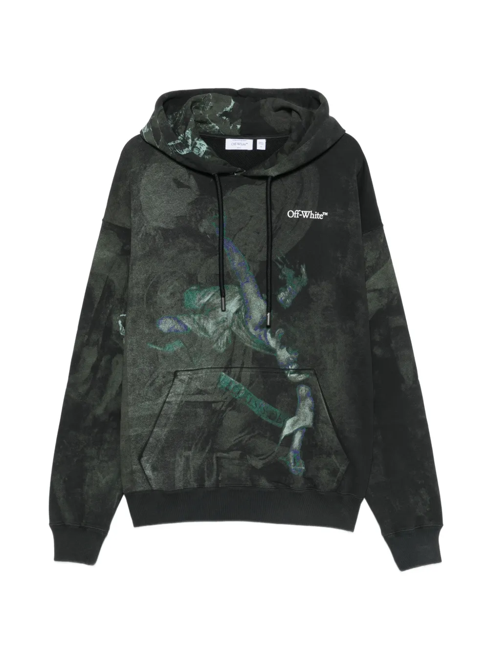 Off-White long-sleeves hoodie - Nero