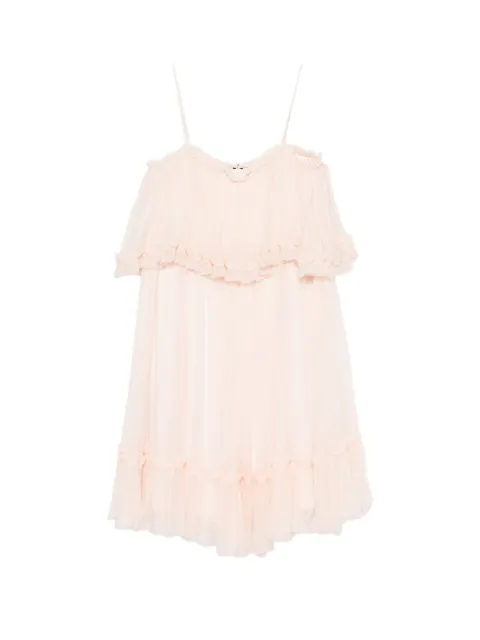 Chloé ruffled midi dress