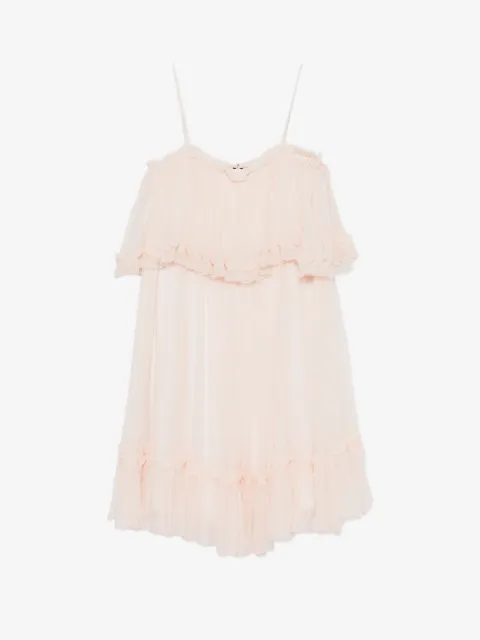 Chloé ruffled midi dress