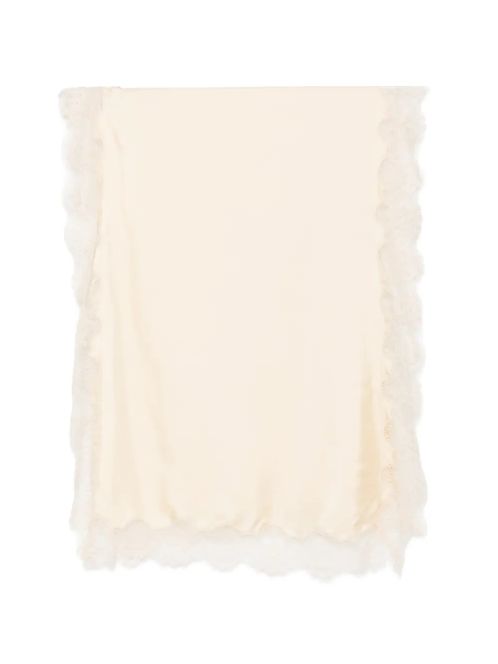ZIMMERMANN lace-trim scarf - Neutrals