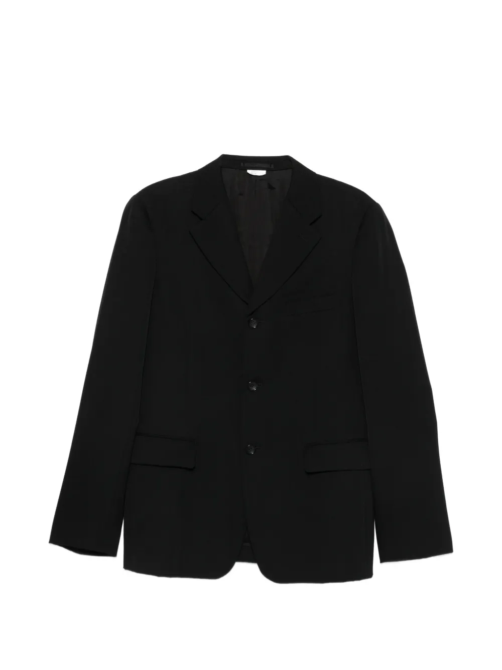 Comme des Garçons Homme Plus notched-lapels single-breasted blazer - Black