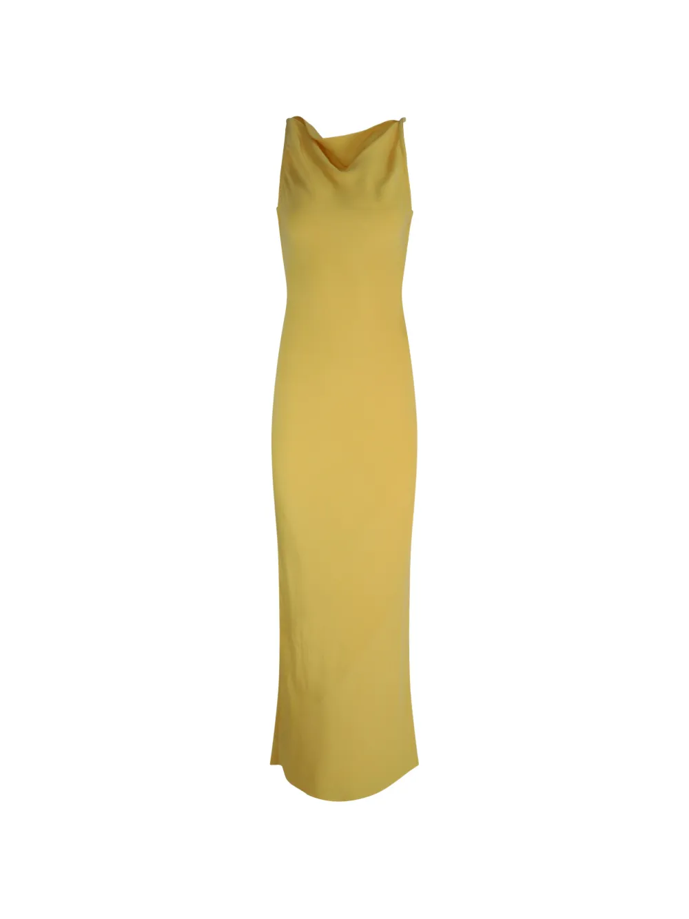 Cult Gaia Celestina cowl-neck long dress - Yellow
