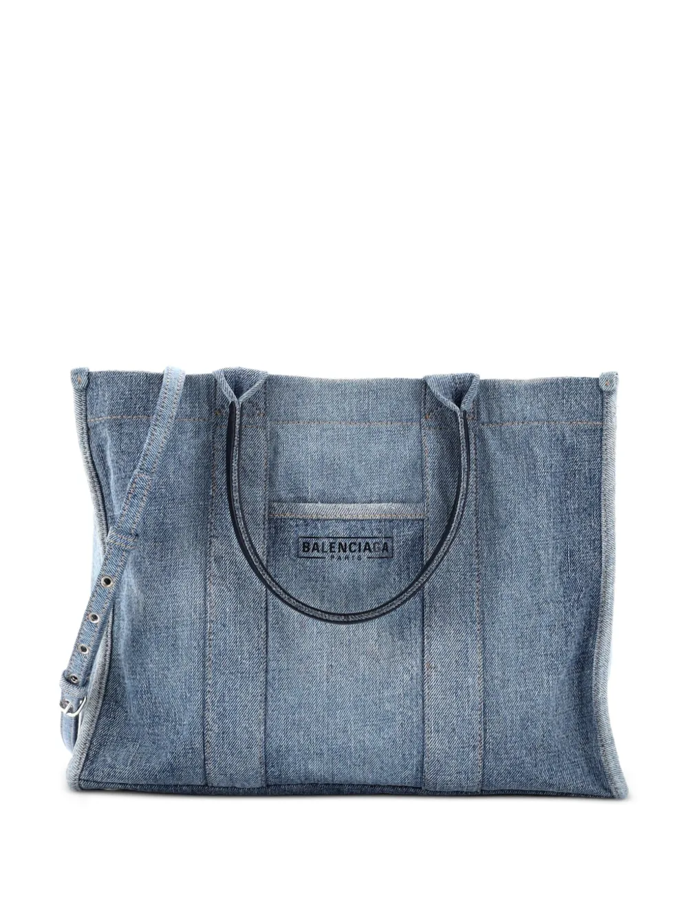 Balenciaga Pre-Owned Borsa a spalla Hardware Tote piccola - Blu