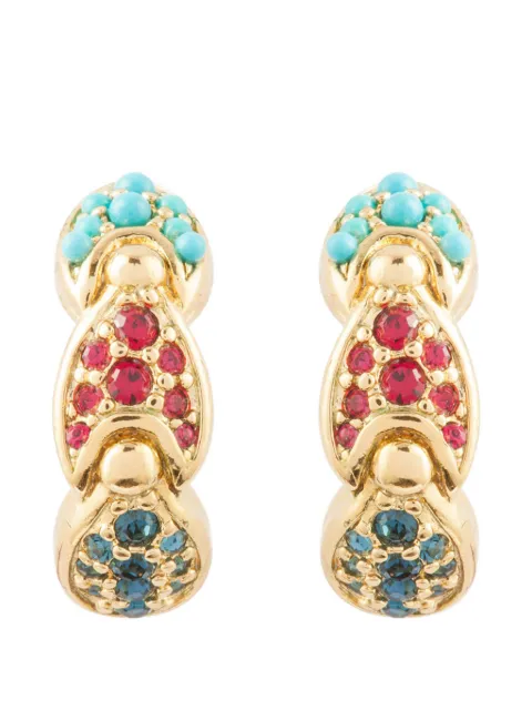 Susan Caplan Vintage 1980s clip-on earrings