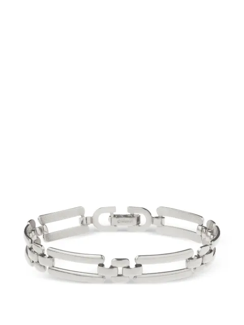 Monet Pre-Owned 1980s fold-over clasp closure bracelet