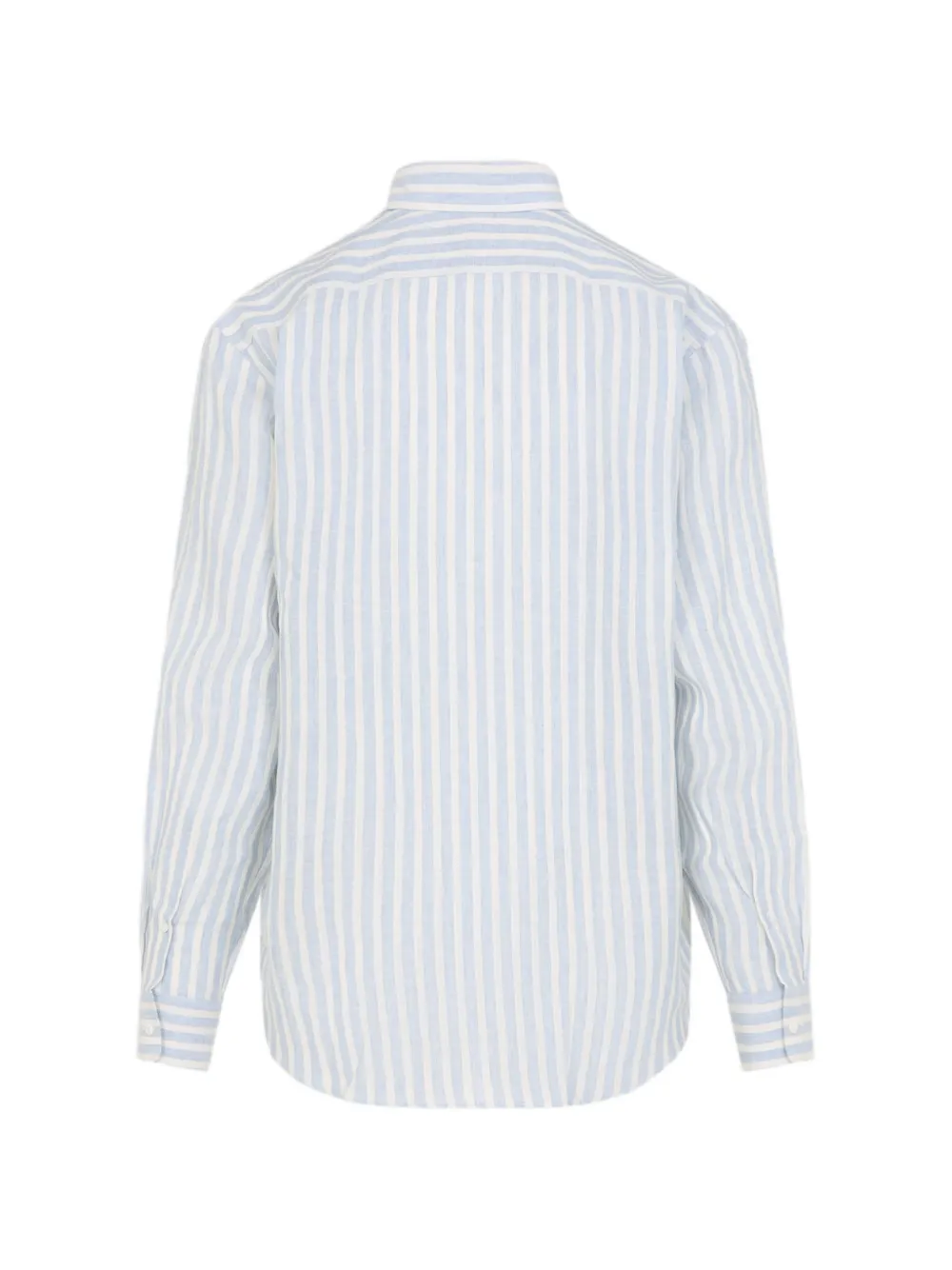 Ralph Lauren Purple Label Gestreept overhemd Blauw