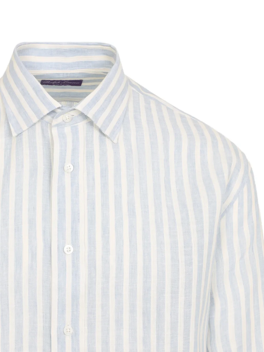 Ralph Lauren Purple Label Gestreept overhemd Blauw