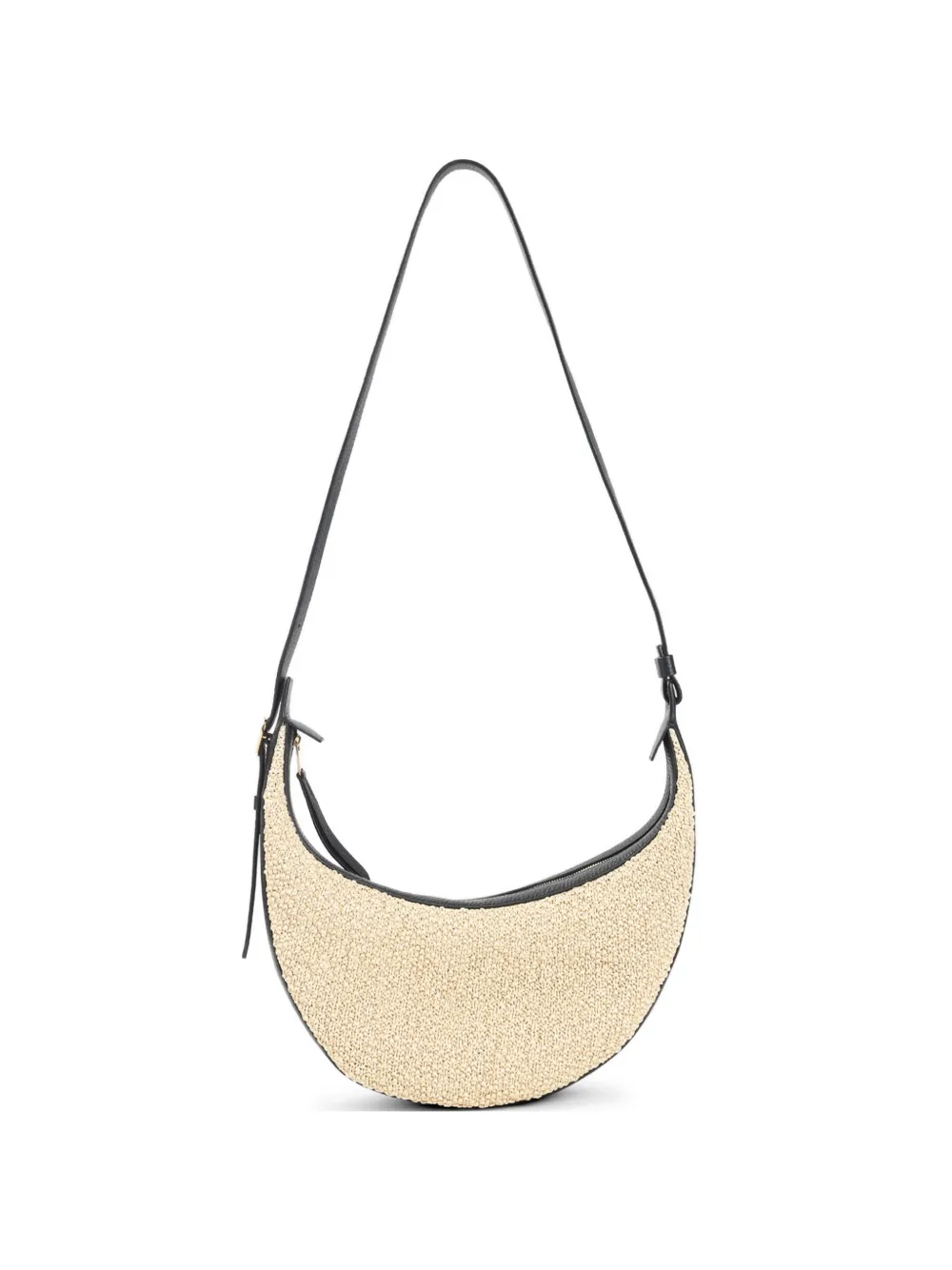 KHAITE Augustina crescent shoulder bag - Toni neutri