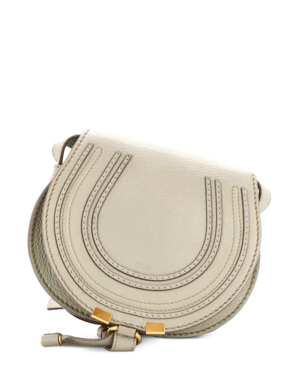 Chloé Pre-Owned Borsa a tracolla Marcie mini in pelle - Verde