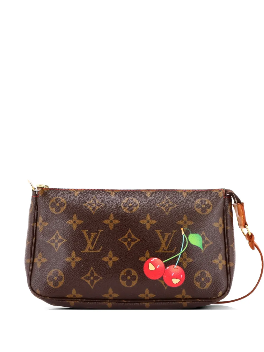 Louis Vuitton Pre-Owned Clutch Pochette Accessoires Limited Edition Monogram Cerises - Marrone
