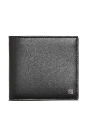 Valentino Garavani Vロゴ レザー マネークリップ 財布 | ブラック