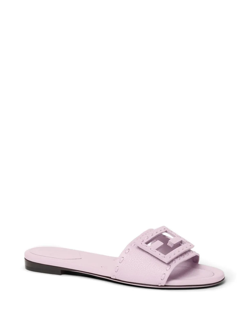 FENDI whipstitch sandals Paars