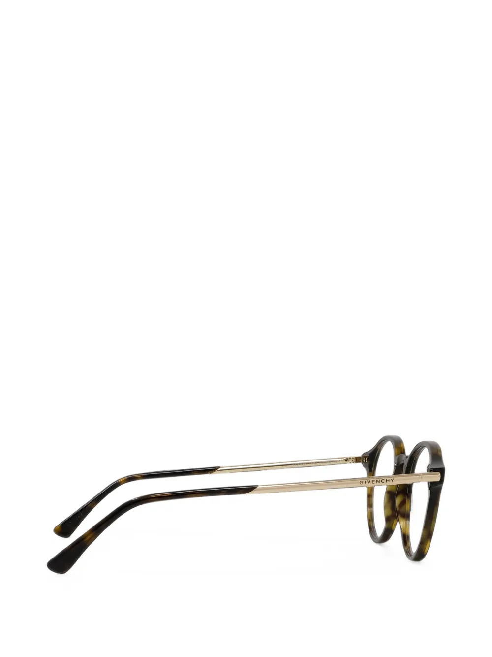 Givenchy Eyewear Bril met rond montuur Bruin