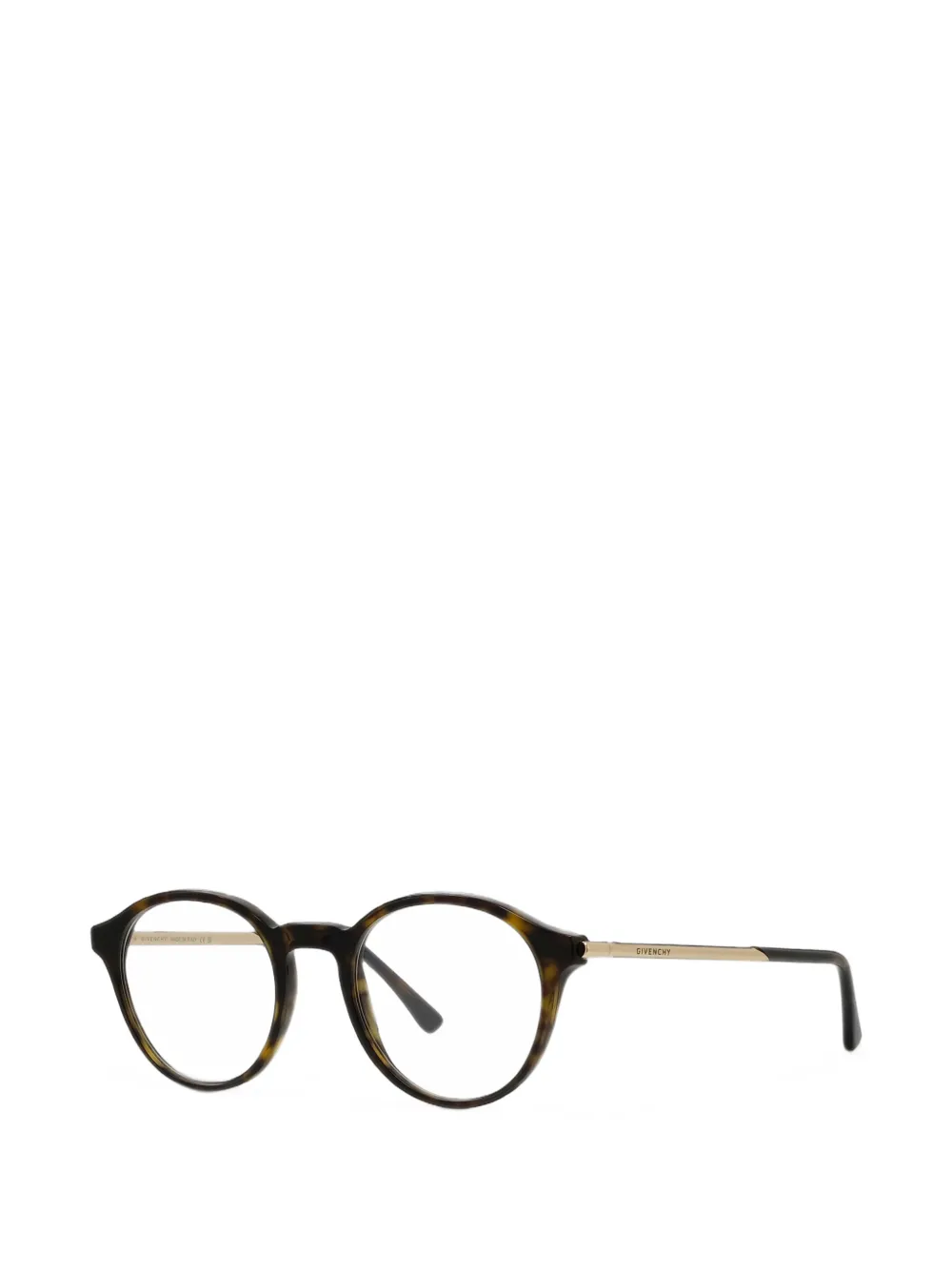 Givenchy Eyewear Bril met rond montuur Bruin