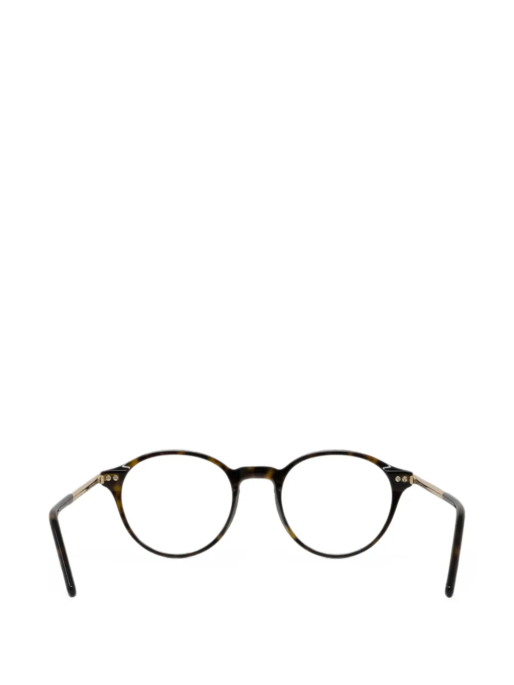 Givenchy Eyewear Bril met rond montuur Bruin