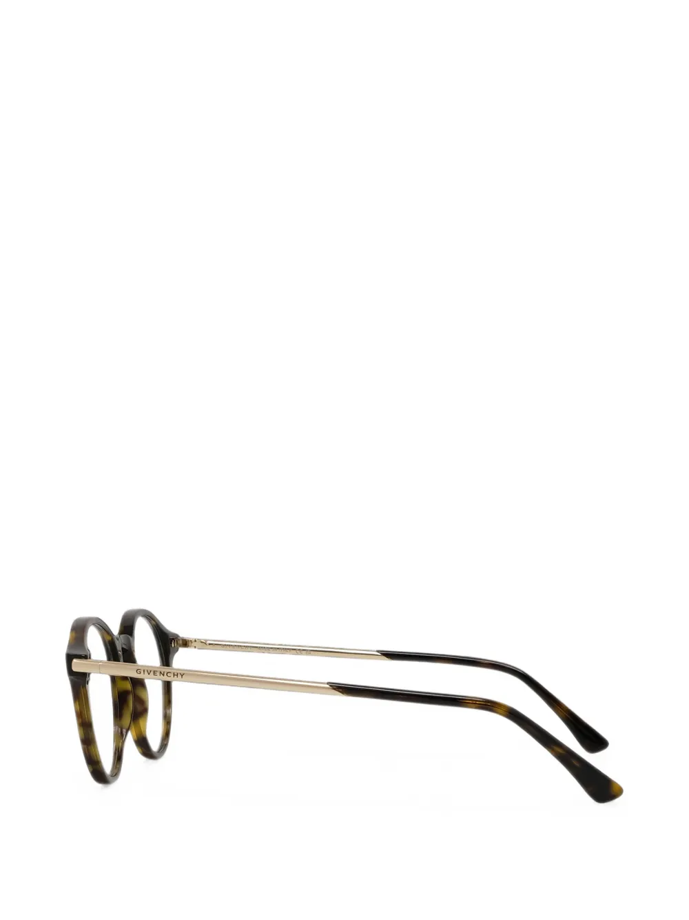 Givenchy Eyewear Bril met rond montuur Bruin