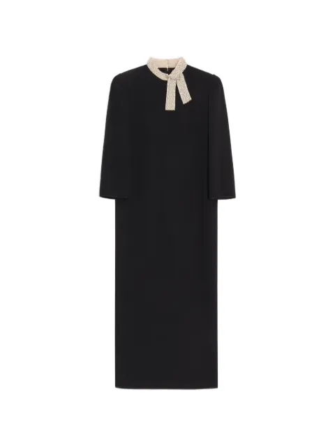 Valentino Garavani vestido largo Cady Couture bordado